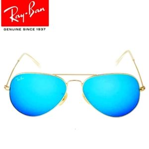 RayBan Aviator Blue Mirror RB3025 Men & Women